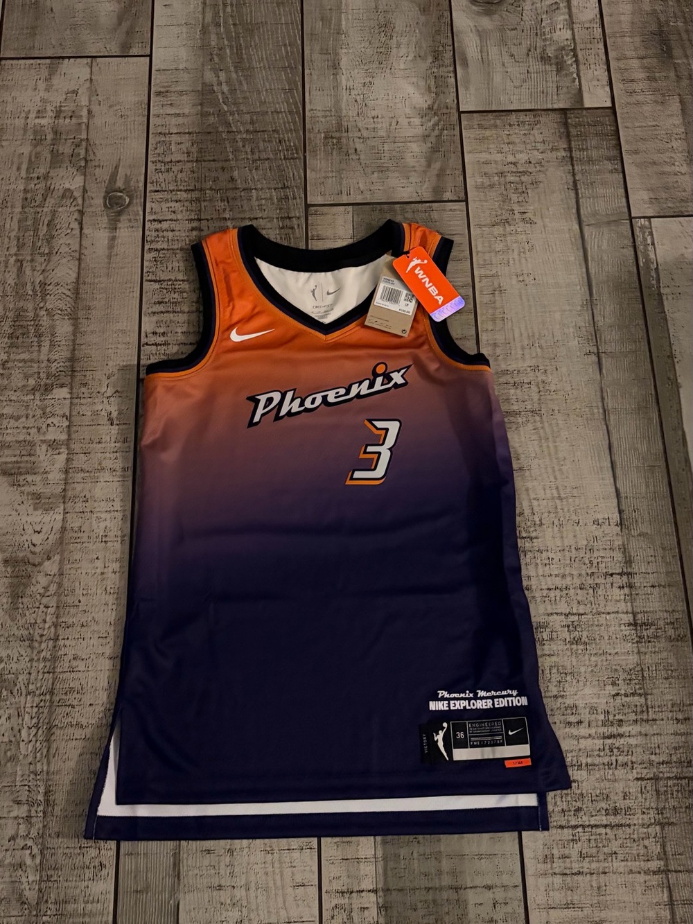 Nike Diana Taurasi 3 Phoenix Mercury Explorer Edition Jersey Size Women’s XS